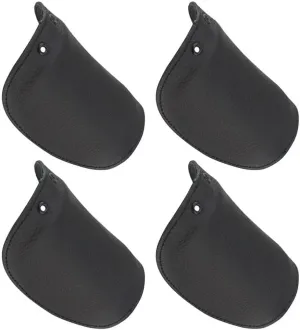 2 Pairs Safety Shoes Protector Toe Cap Workshop Shoes Covers Cowhide Durable Shoes Parts