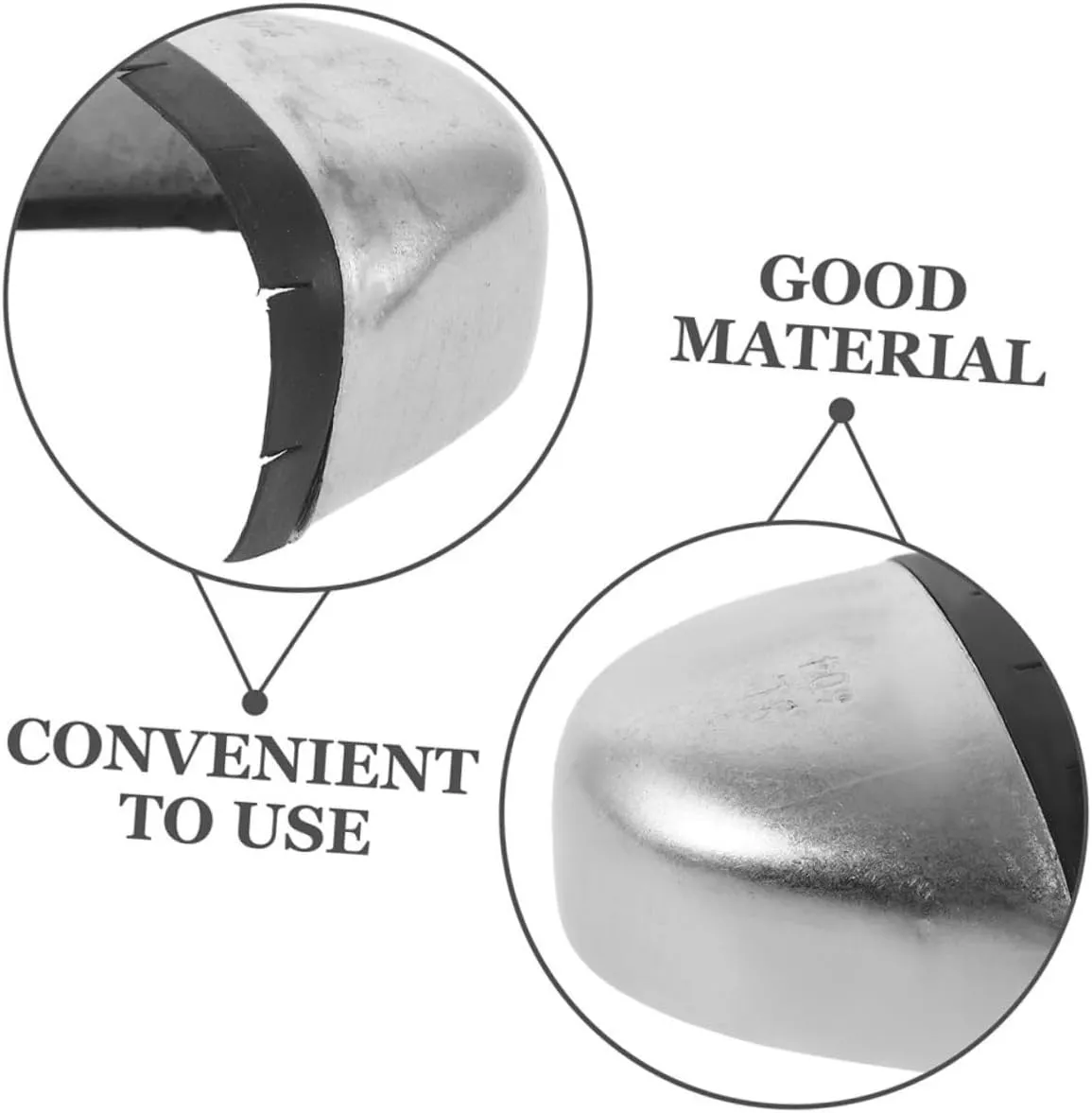 5 Pairs Shoe Caps Toe Protectors Toe Inserts for Boots Anti-friction Toe Sleeves Safety Toe Caps Work Shoes Toe Covers