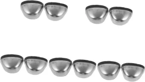 5 Pairs Shoe Caps Toe Protectors Toe Inserts for Boots Anti-friction Toe Sleeves Safety Toe Caps Work Shoes Toe Covers