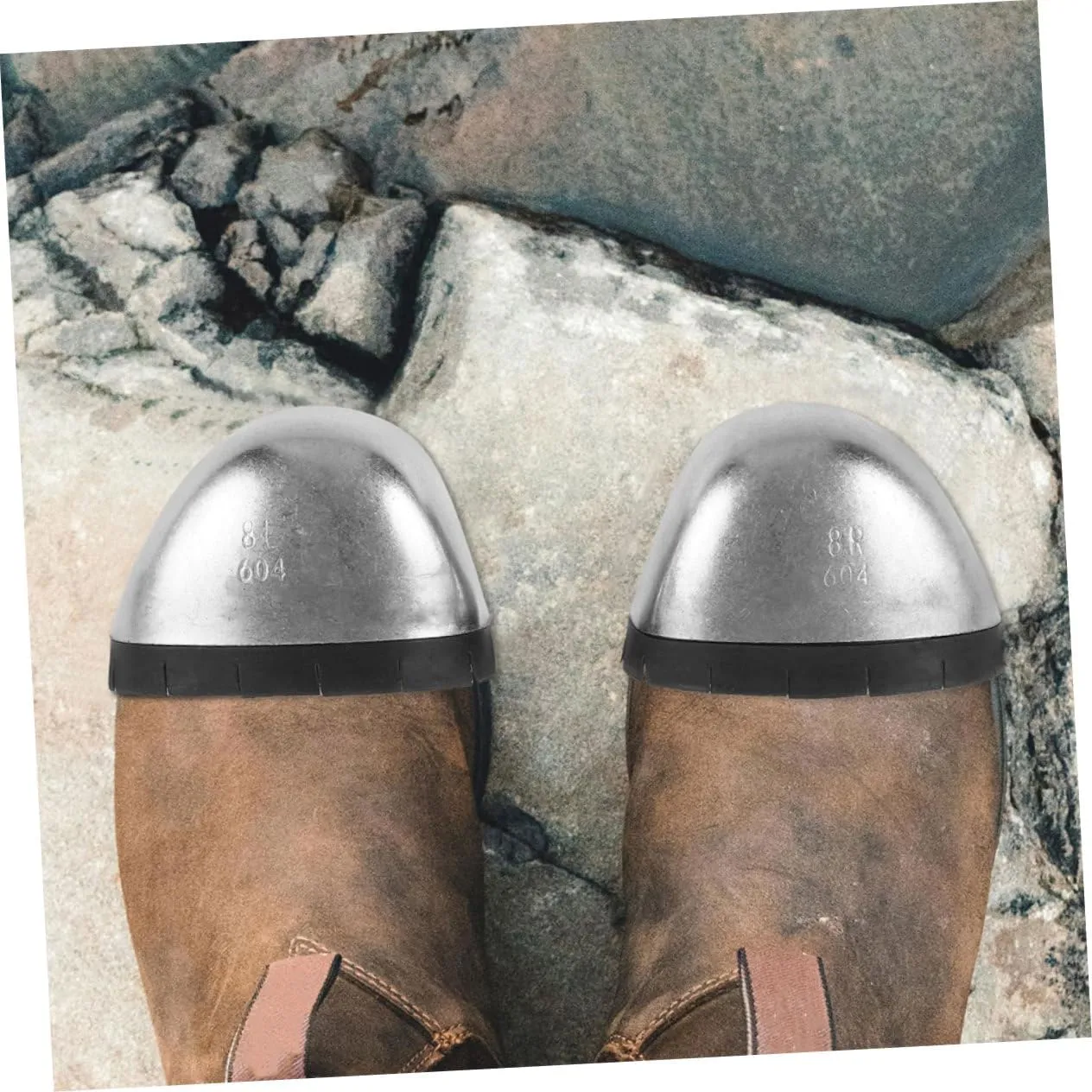 5 Pairs Shoe Caps Toe Protectors Toe Inserts for Boots Anti-friction Toe Sleeves Safety Toe Caps Work Shoes Toe Covers