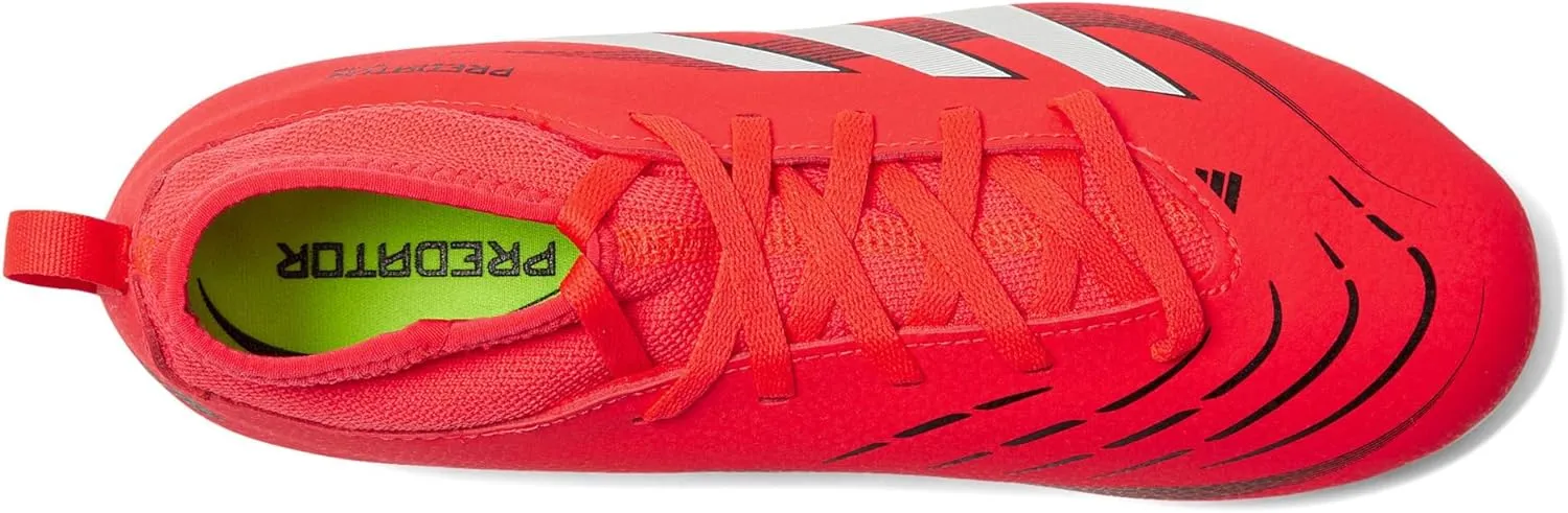 adidas Kids' Club Predator Sock Firm Multi Ground Soccer Cleat