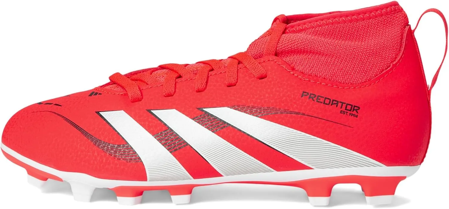 adidas Kids' Club Predator Sock Firm Multi Ground Soccer Cleat