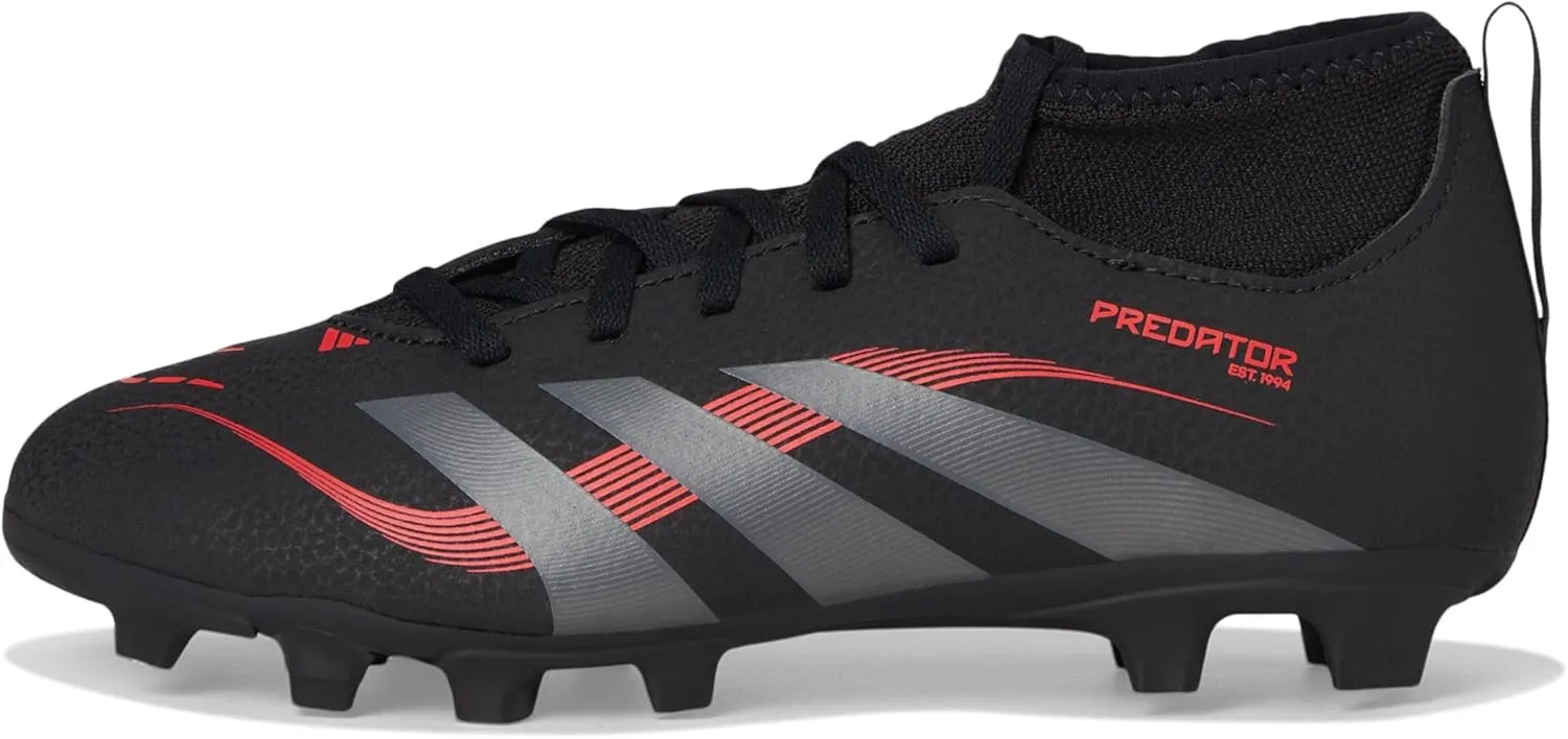 adidas Kids' Club Predator Sock Firm Multi Ground Soccer Cleat