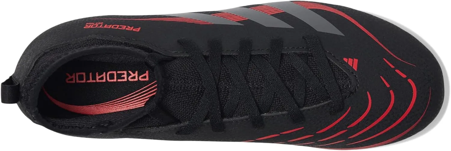 adidas Kids' Club Predator Sock Firm Multi Ground Soccer Cleat