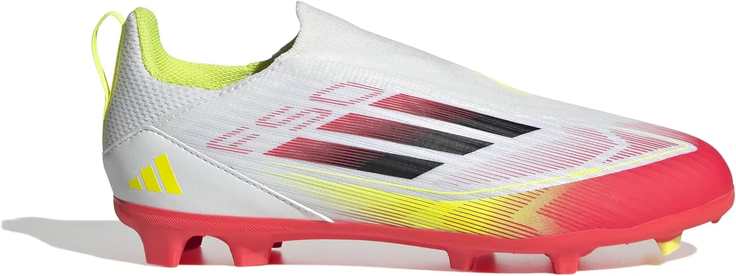 adidas Kids' F50 League Laceless Firm Multi Ground Soccer Cleat