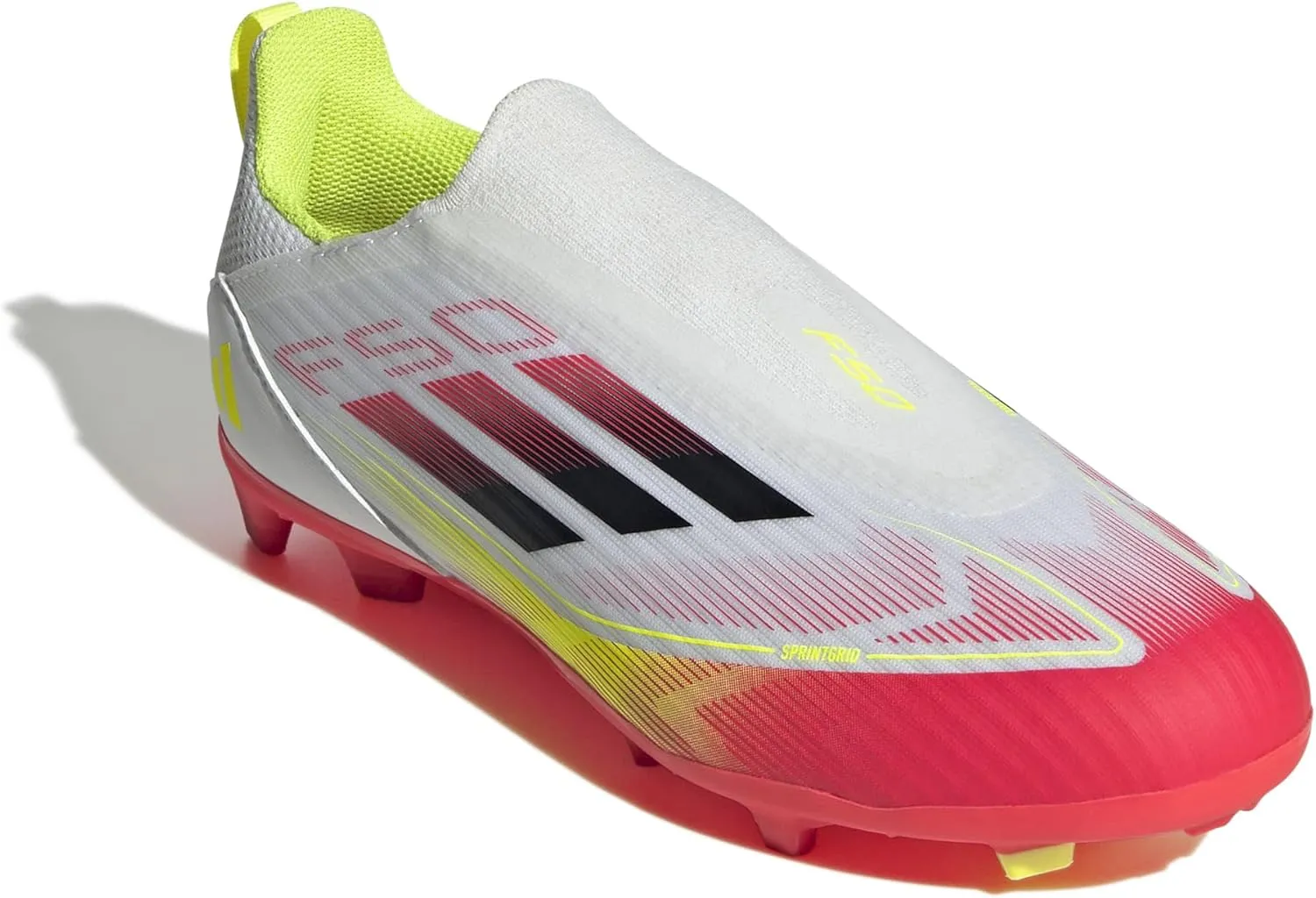 adidas Kids' F50 League Laceless Firm Multi Ground Soccer Cleat