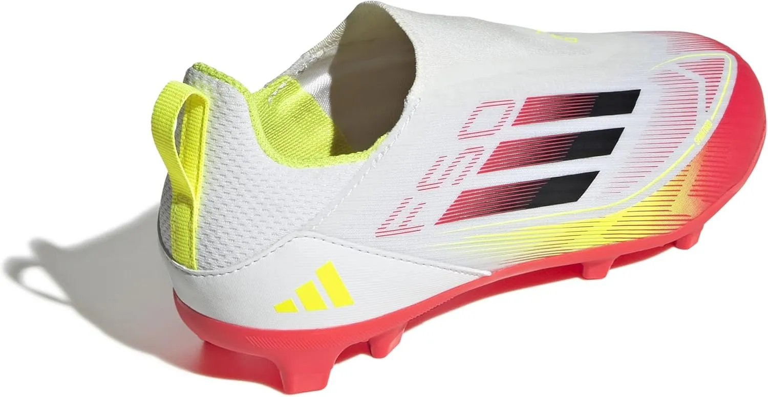 adidas Kids' F50 League Laceless Firm Multi Ground Soccer Cleat