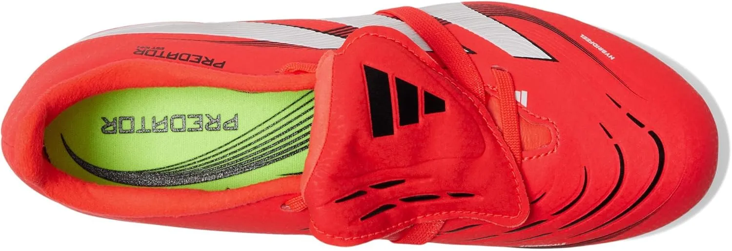 adidas Kids' League Predator Fold-Over Tongue Firm Ground Soccer Cleat