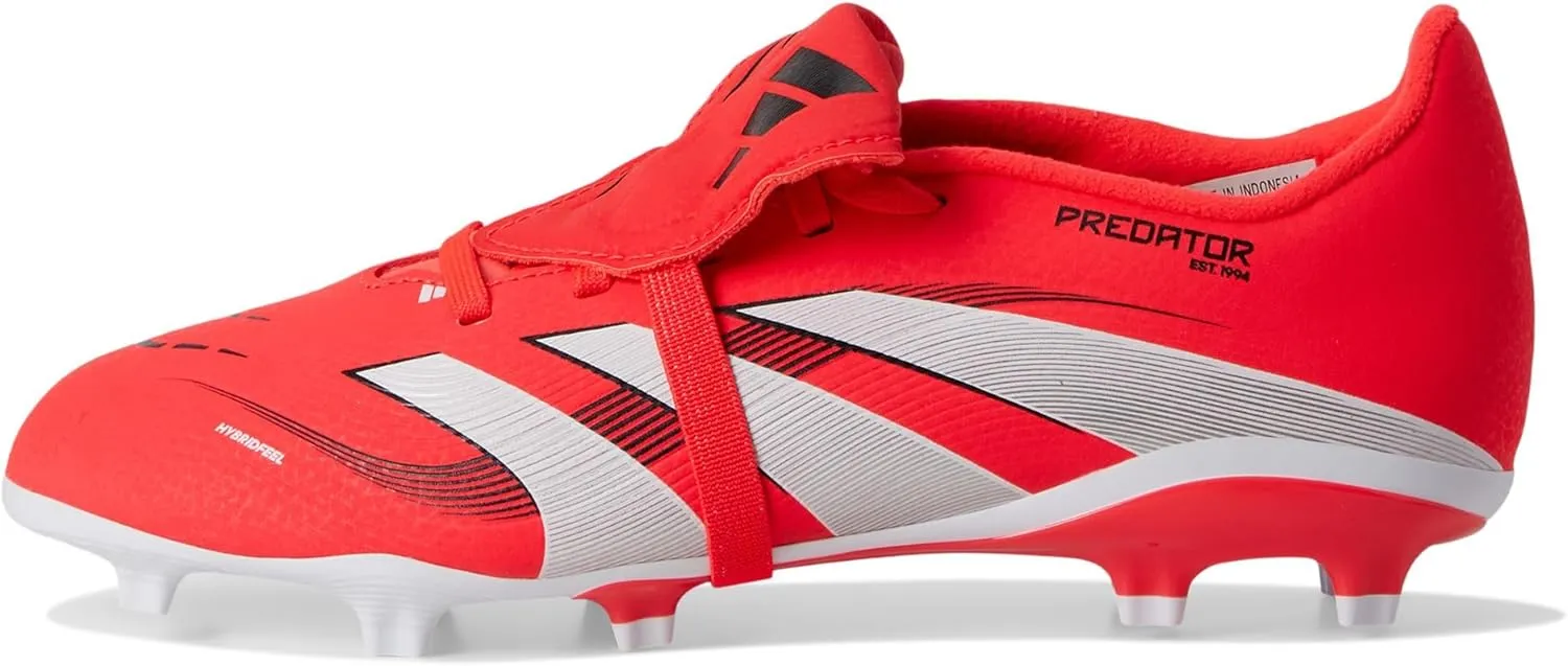 adidas Kids' League Predator Fold-Over Tongue Firm Ground Soccer Cleat