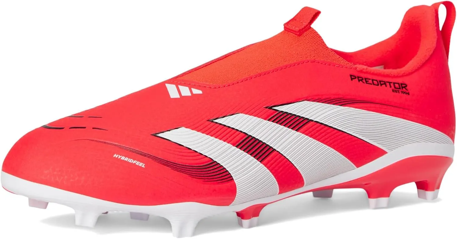 adidas Kids' League Predator Laceless Firm Multi Ground Soccer Cleat