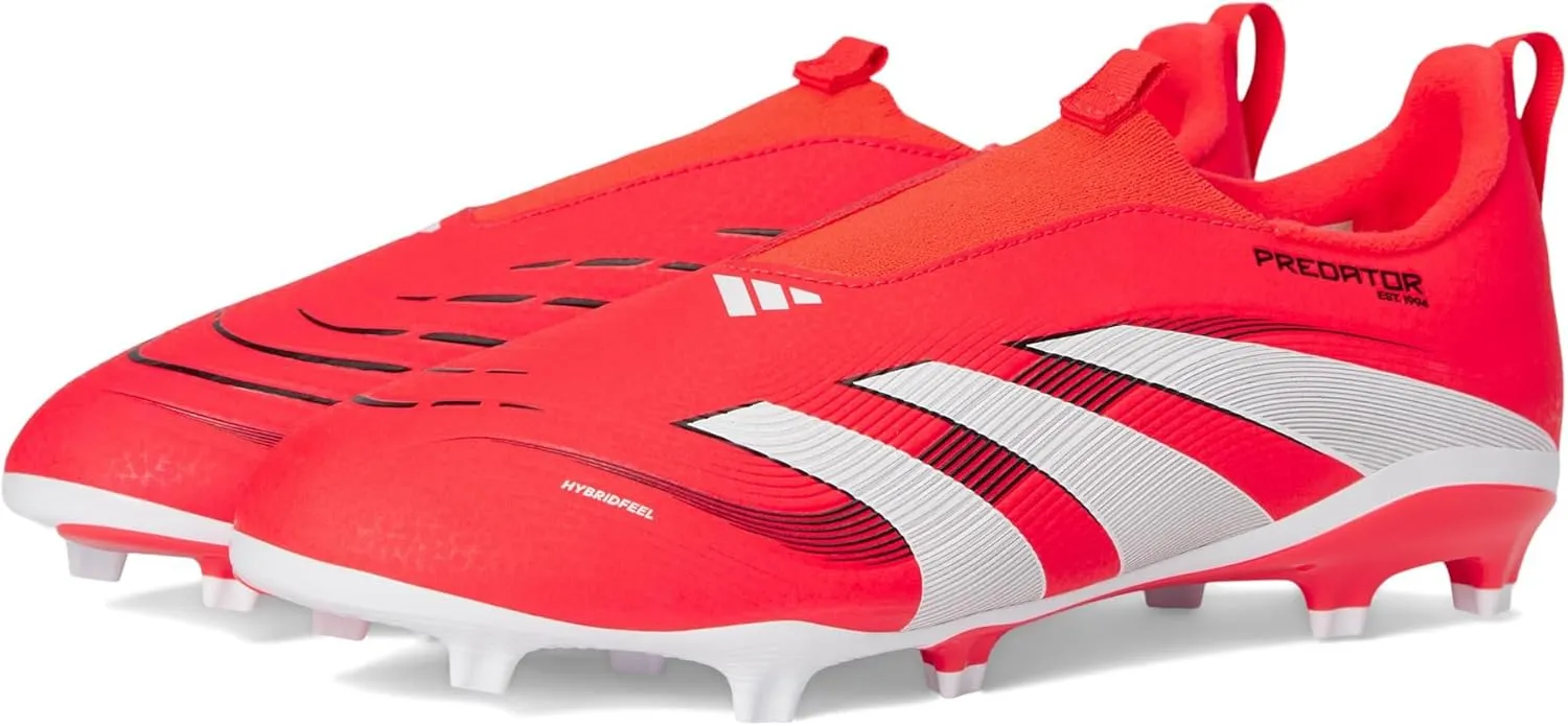 adidas Kids' League Predator Laceless Firm Multi Ground Soccer Cleat