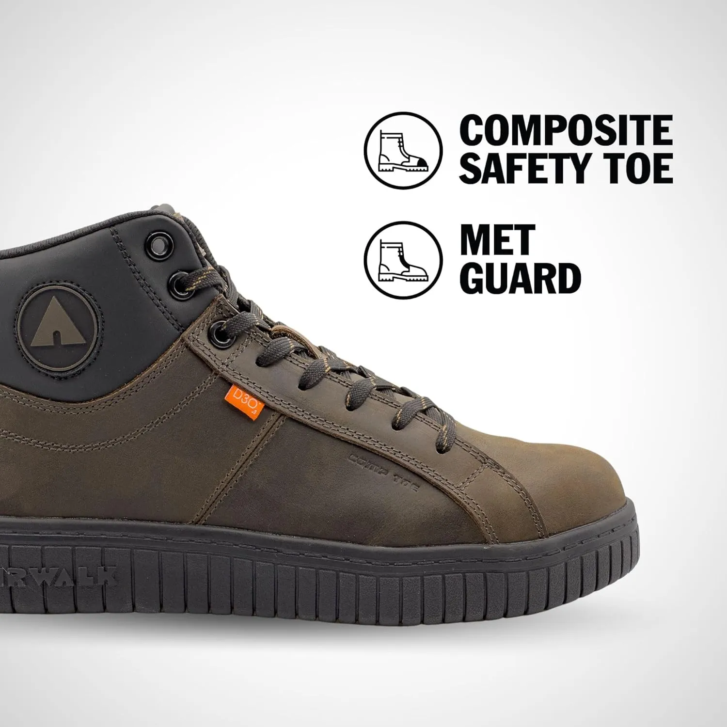 Airwalk Men's Composite Toe Deuce Met Guard Industrial Shoe