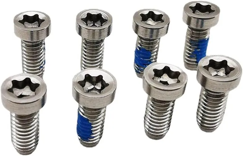 alltoo Stone Chainring Bolt for Sram Road Bike 12 Speed QUARQ Rival AXS Force Red Crank 8 Holes Repair Screw 304 Stainless Steel