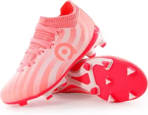 AMZZPIK Kids Soccer Cleats Boys Girls FG Firm Ground Football Shoes for Youth Baseball Outdoor Training Cleat for Little/Big Kid
