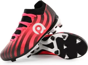 AMZZPIK Kids Soccer Cleats Boys Girls FG Firm Ground Football Shoes for Youth Baseball Outdoor Training Cleat for Little/Big Kid