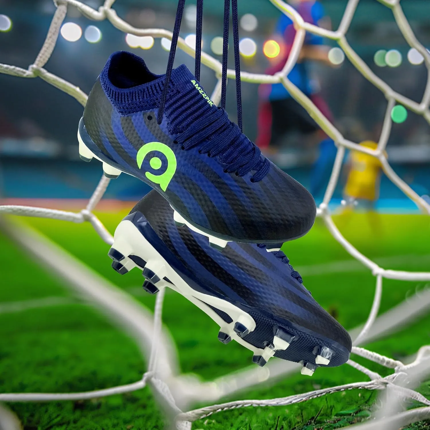 AMZZPIK Kids Soccer Cleats Boys Girls FG Firm Ground Football Shoes for Youth Baseball Outdoor Training Cleat for Little/Big Kid