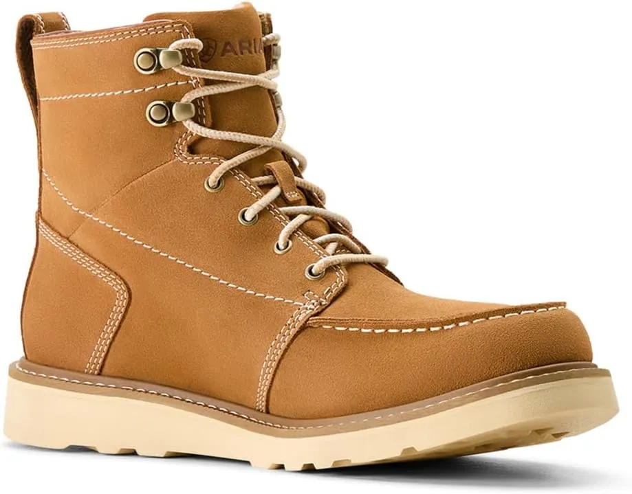 ARIAT Men`s Recon Lace Natural Suede Casual Shoe