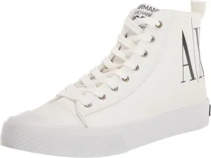 A｜X ARMANI EXCHANGE Men's Updated Icon Logo High-top Sneaker