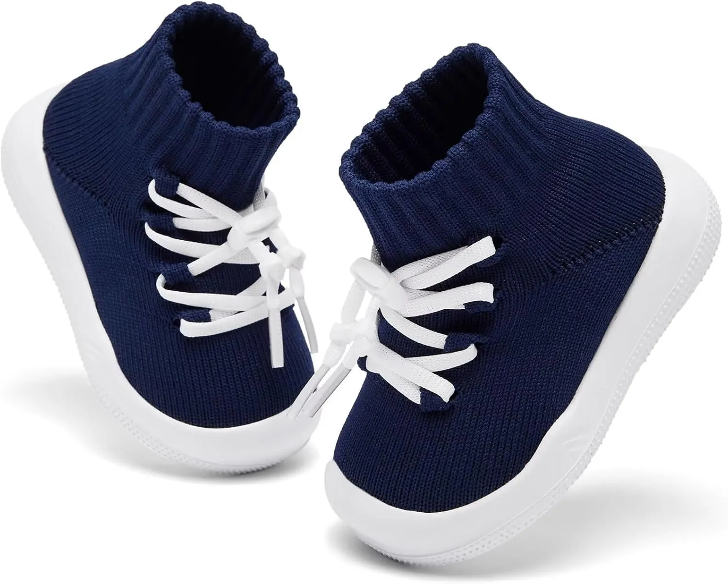 Baby Sock Shoes Girls Baby Walking Shoes Infant Sock Shoes Non Slip Toddler Slip on Tiny Feet Sneakers