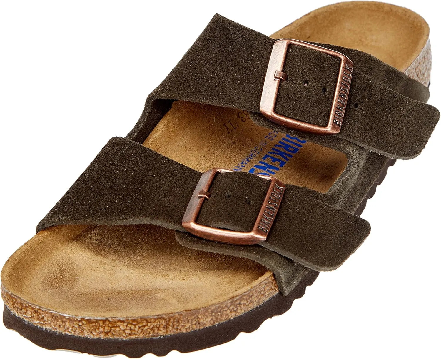 Birkenstock Arizona Soft Footbed Mocha Suede Regular Width - EU Size 36 / Women's US Size 5-5.5