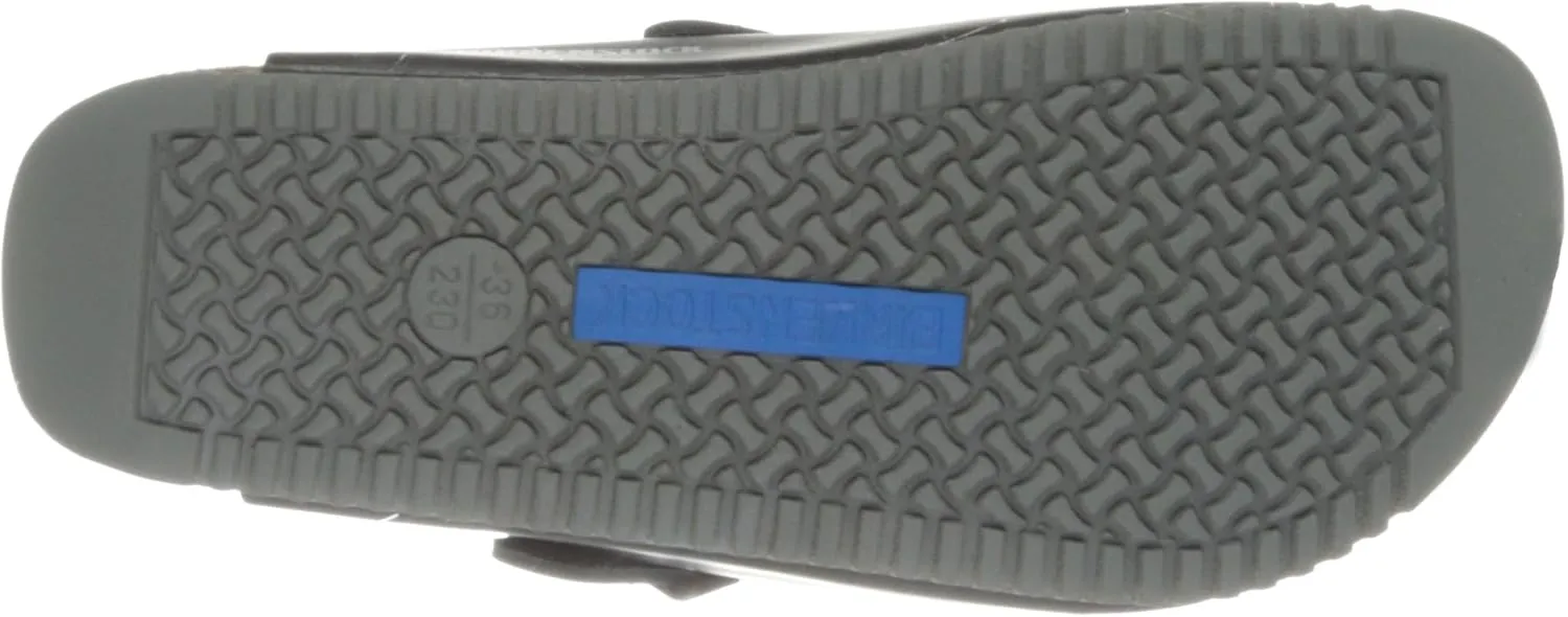 Birkenstock Unisex-Adult Boston Bosten Super-Runner Work Shoes Natural Leather Black Size 36-Normal Footbed, 10