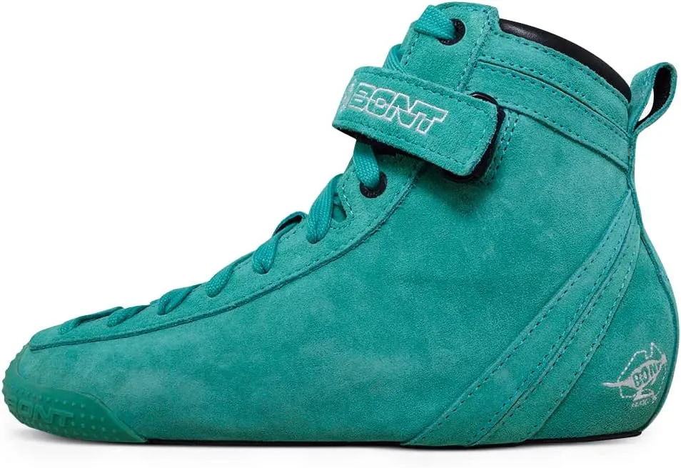 Bont Parkstar Soft Teal Suede Roller Skates for Park Ramps Bowls Street - Rollerskates for Outdoor and Indoor Skating