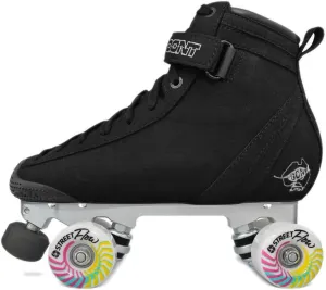 Bont Parkstar Vegan Black Suede Professional Roller Skates for Park Ramps Bowls Street - Rollerskates for Outdoor and Indoor Skating