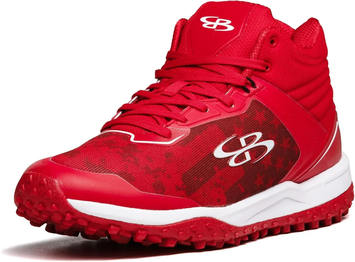 Boombah Viper Men's USA Clandestine Turf Mid Shoes - Multiple Color Options - Multiple Sizes