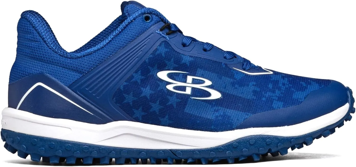 Boombah Viper Men's USA Clandestine Turf Shoes - Multiple Color Options - Multiple Sizes