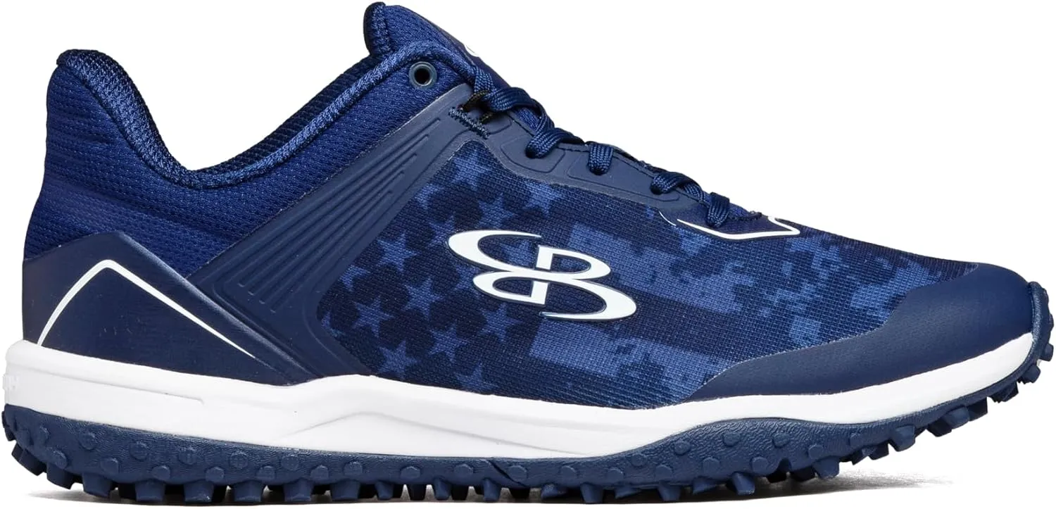 Boombah Viper Men's USA Clandestine Turf Shoes - Multiple Color Options - Multiple Sizes