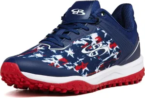 Boombah Viper Men's USA Shooting Stars Turf Shoes - Multiple Color Options - Multiple Sizes