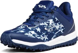 Boombah Viper Men's USA Shooting Stars Turf Shoes - Multiple Color Options - Multiple Sizes