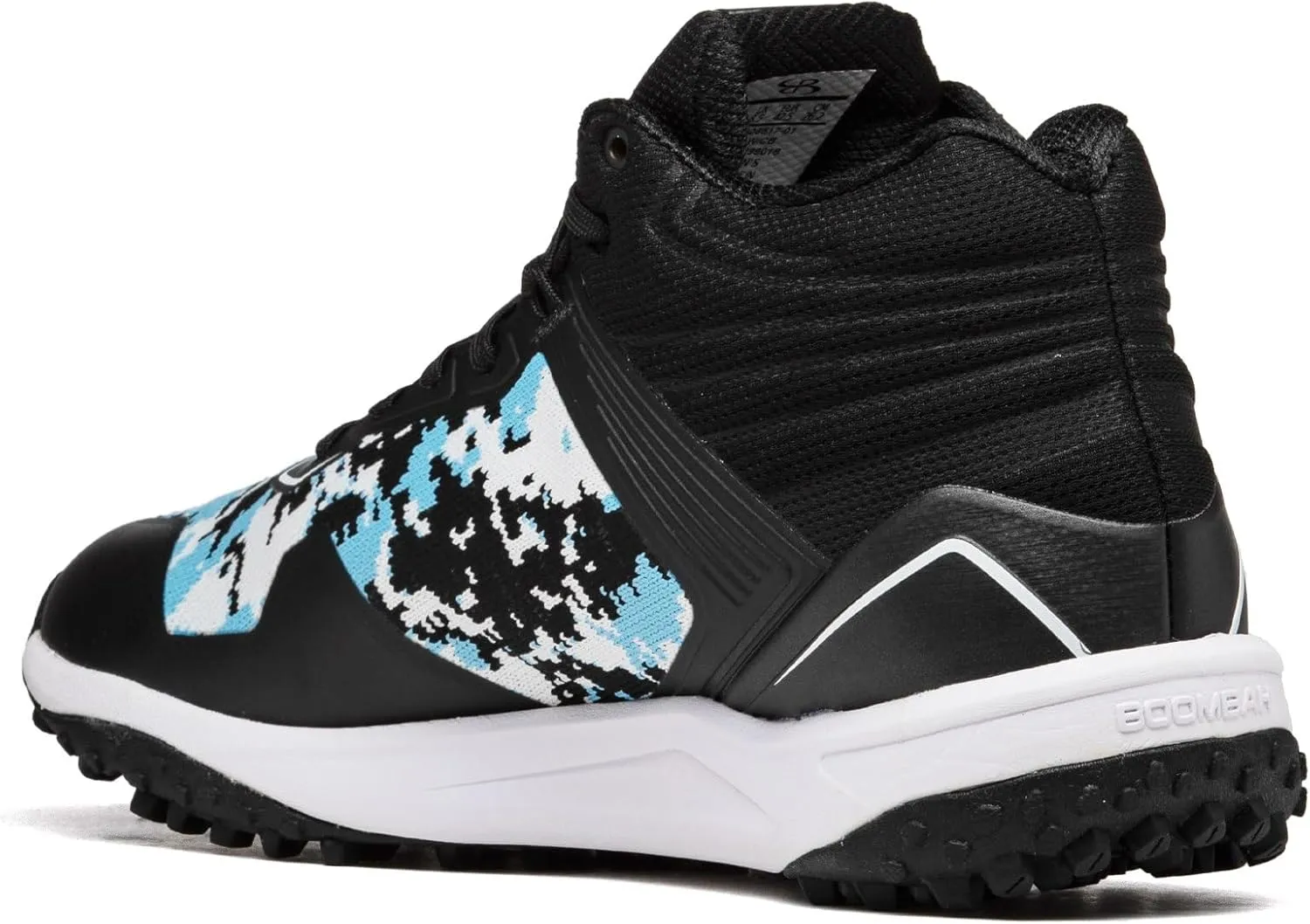 Boombah Viper Pureknit Men's Turf Mid Shoes - Digital Camo - Multiple Color Options - Multiple Sizes