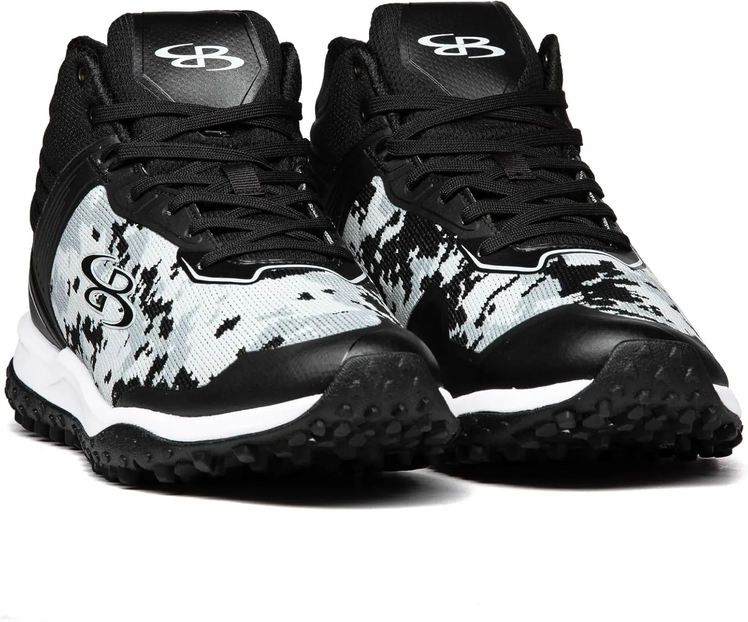 Boombah Viper Pureknit Men's Turf Mid Shoes - Digital Camo - Multiple Color Options - Multiple Sizes