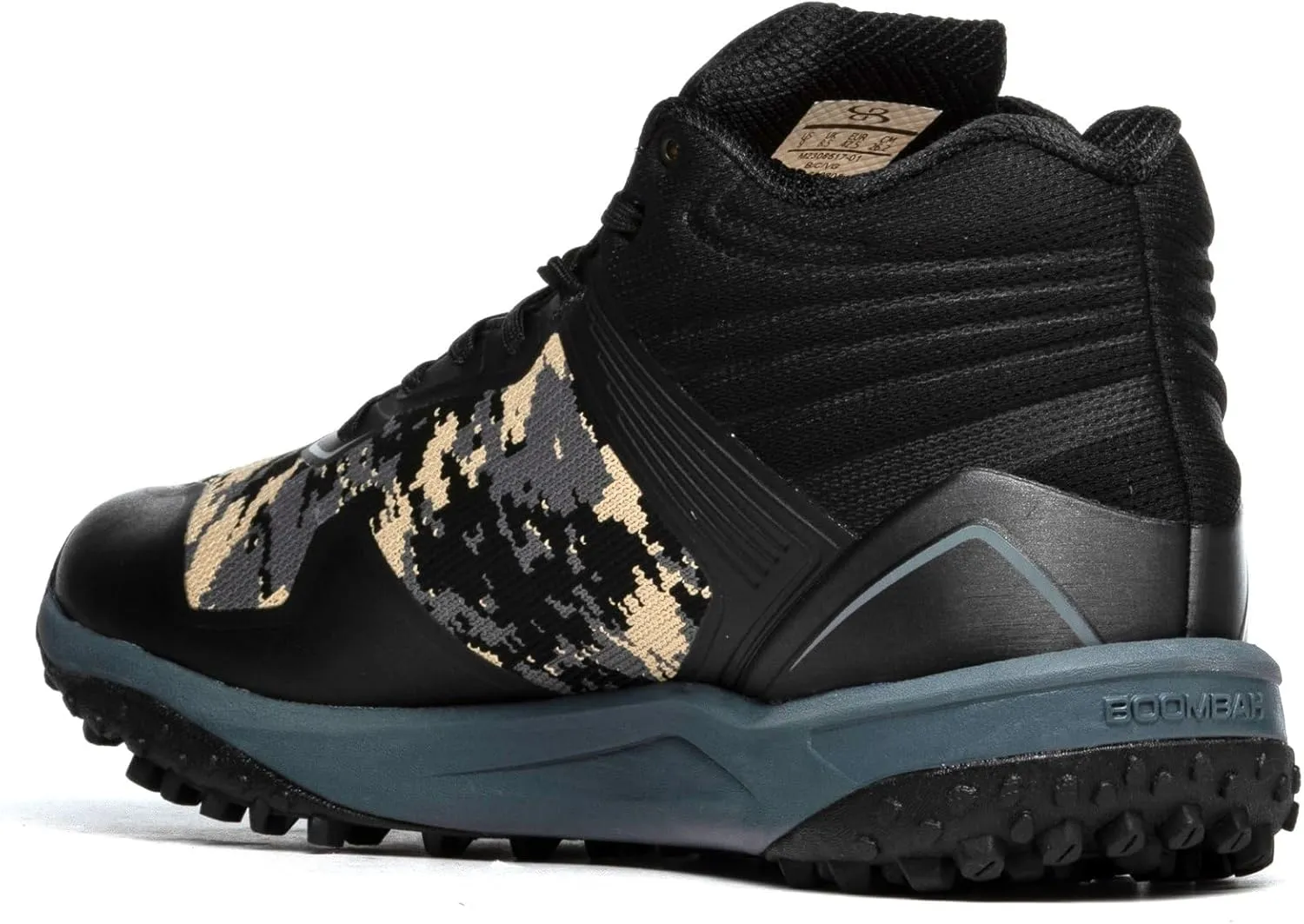 Boombah Viper Pureknit Men's Turf Mid Shoes - Digital Camo - Multiple Color Options - Multiple Sizes