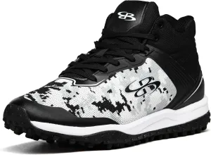 Boombah Viper Pureknit Men's Turf Mid Shoes - Digital Camo - Multiple Color Options - Multiple Sizes