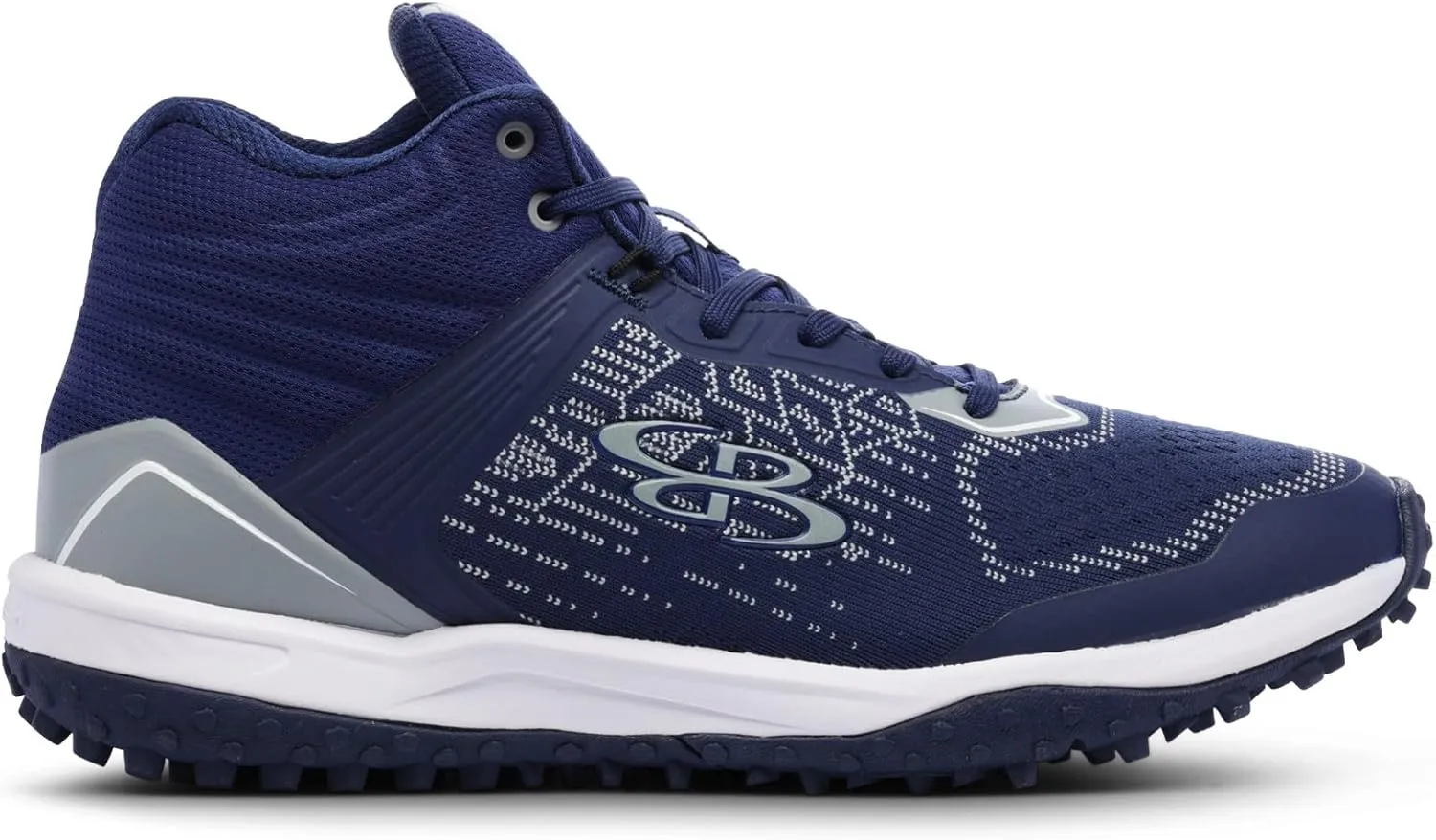 Boombah Viper Pureknit Men's Turf Mid Shoes - Status - Multiple Color Options - Multiple Sizes