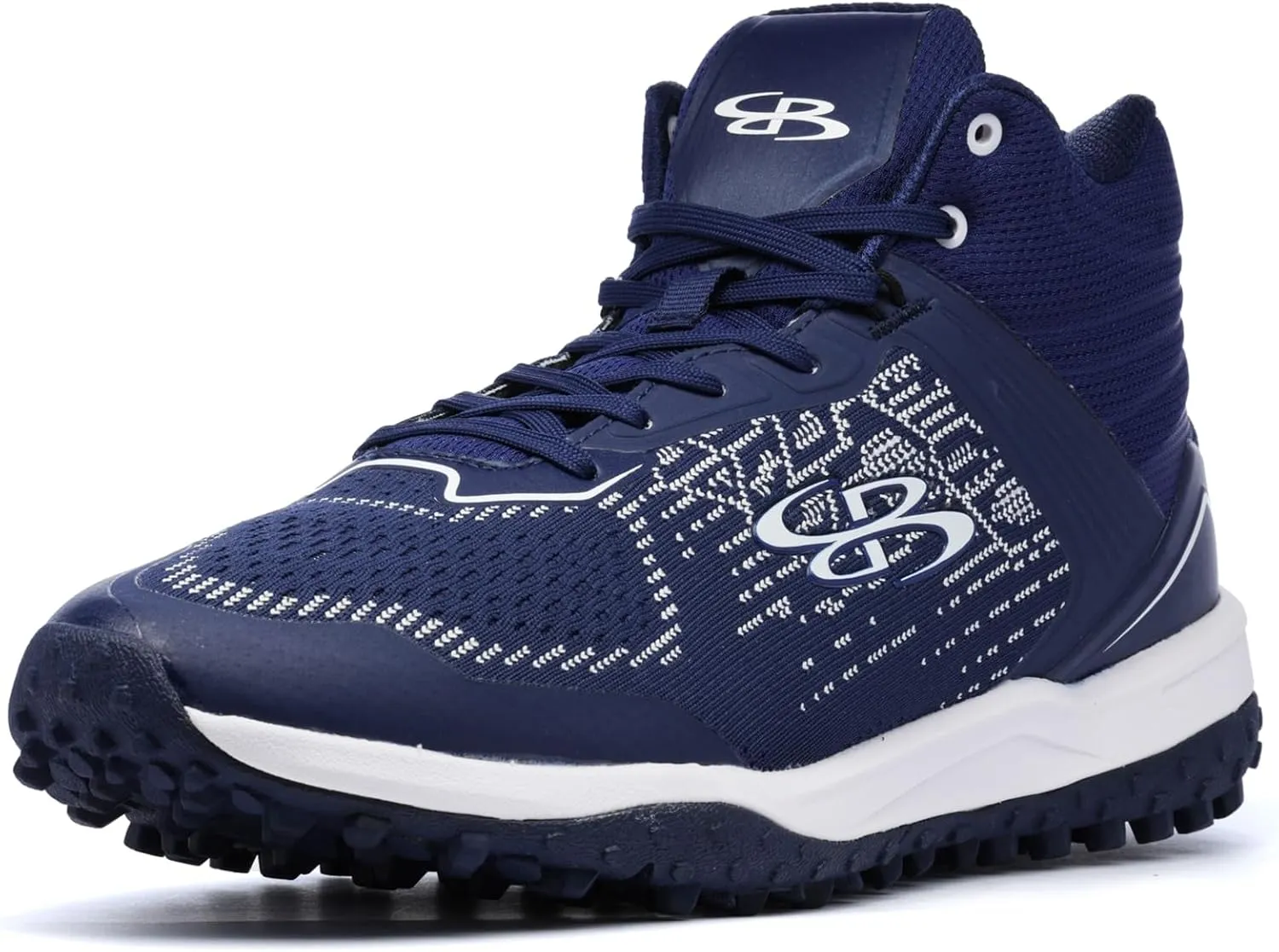 Boombah Viper Pureknit Men's Turf Mid Shoes - Status - Multiple Color Options - Multiple Sizes