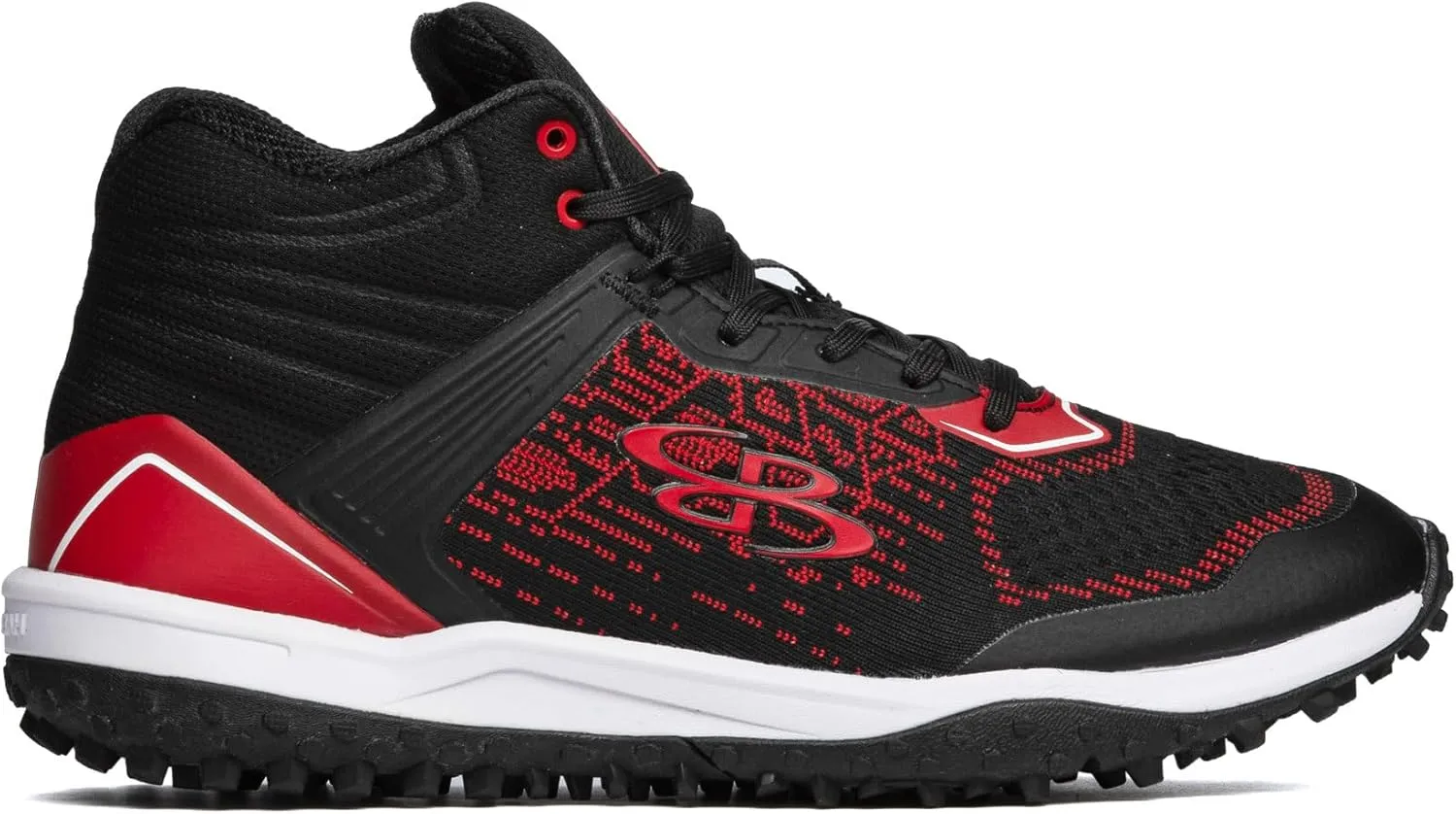 Boombah Viper Pureknit Men's Turf Mid Shoes - Status - Multiple Color Options - Multiple Sizes