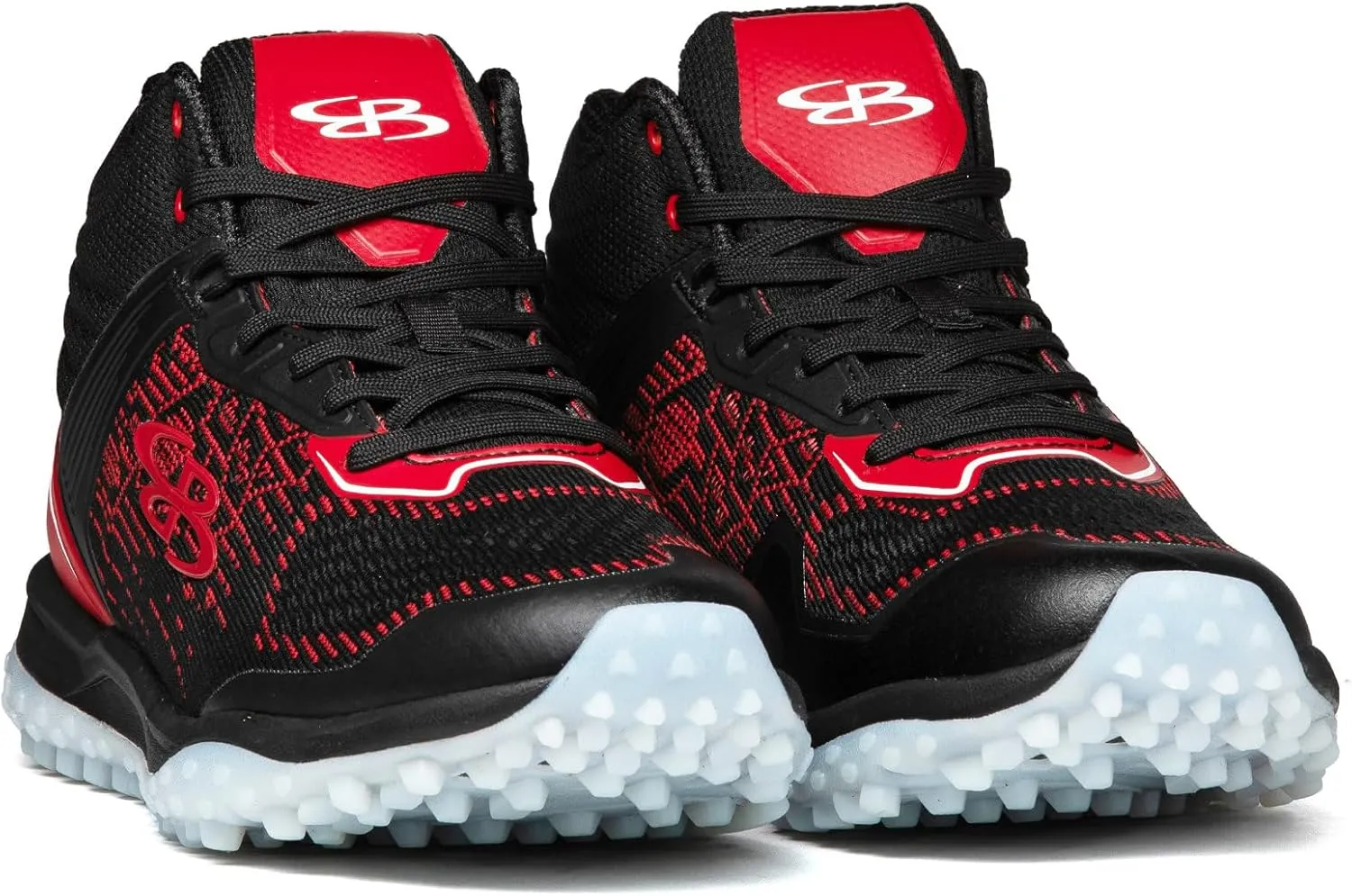 Boombah Viper Pureknit Men's Turf Mid Shoes - Status - Multiple Color Options - Multiple Sizes
