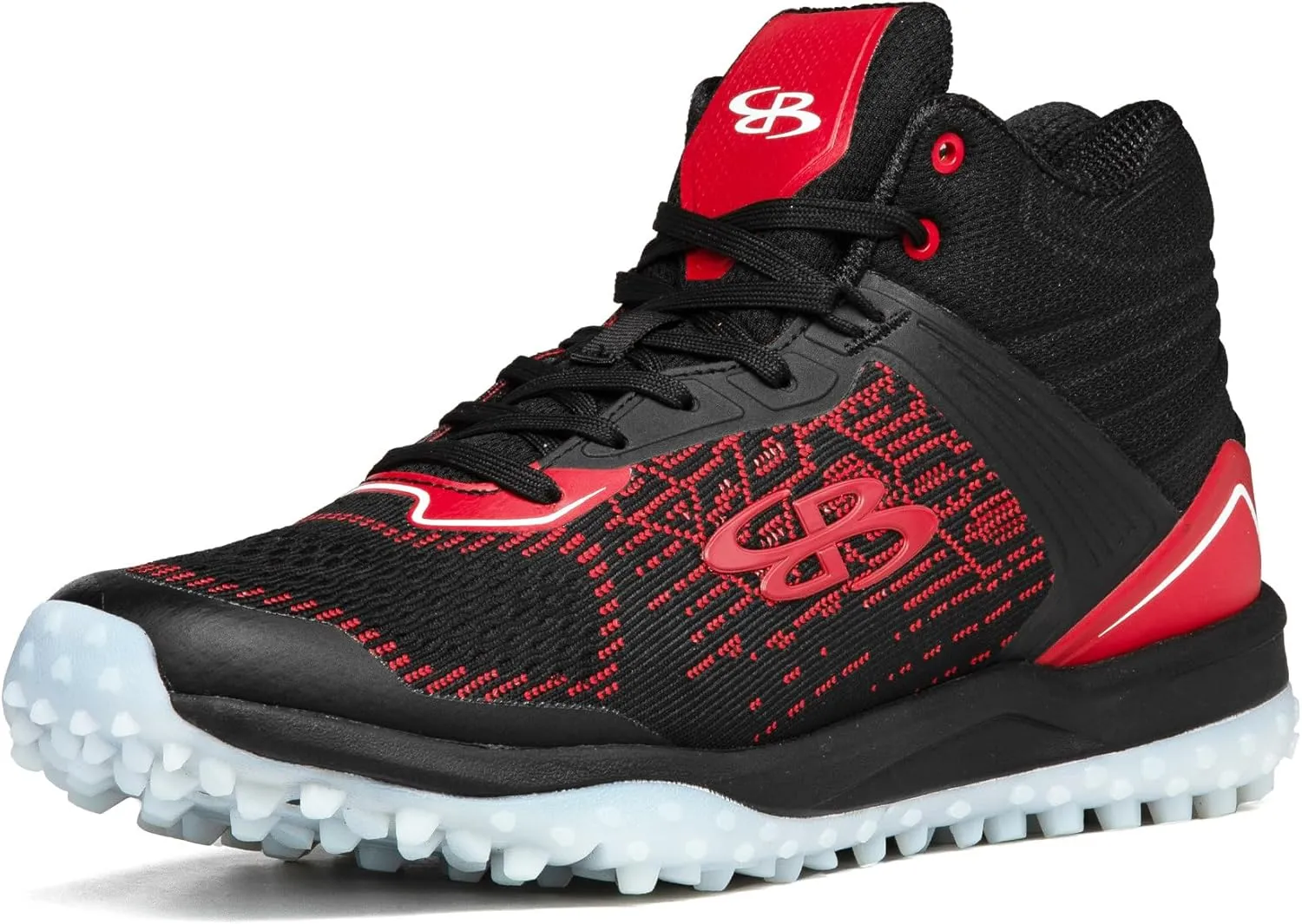 Boombah Viper Pureknit Men's Turf Mid Shoes - Status - Multiple Color Options - Multiple Sizes