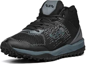 Boombah Viper Pureknit Men's Turf Mid Shoes - Status - Multiple Color Options - Multiple Sizes