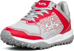 Boombah Viper Pureknit Men's Turf Shoes - Smoke - Multiple Color Options - Multiple Sizes