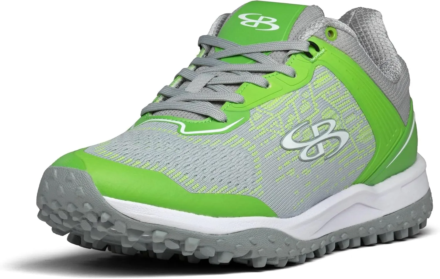 Boombah Viper Pureknit Men's Turf Shoes - Smoke - Multiple Color Options - Multiple Sizes