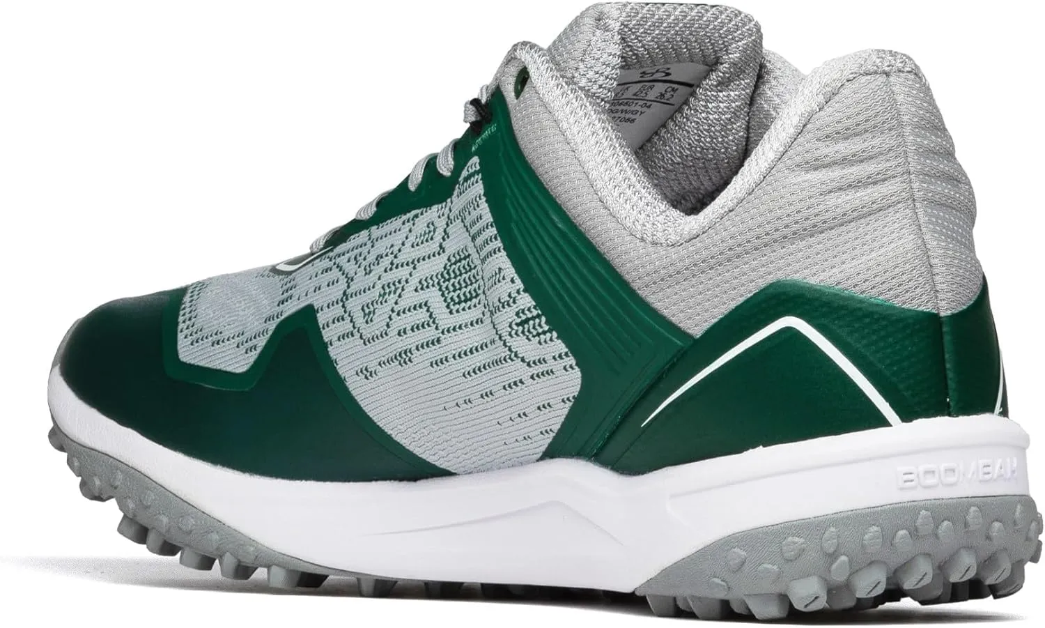 Boombah Viper Pureknit Men's Turf Shoes - Smoke - Multiple Color Options - Multiple Sizes