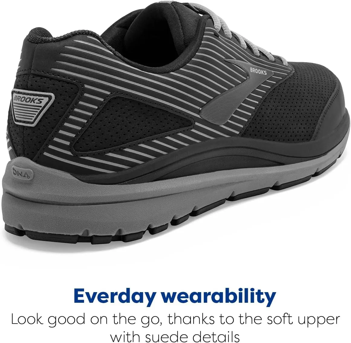 Brooks Men's Addiction Walker Suede Walking Shoe
