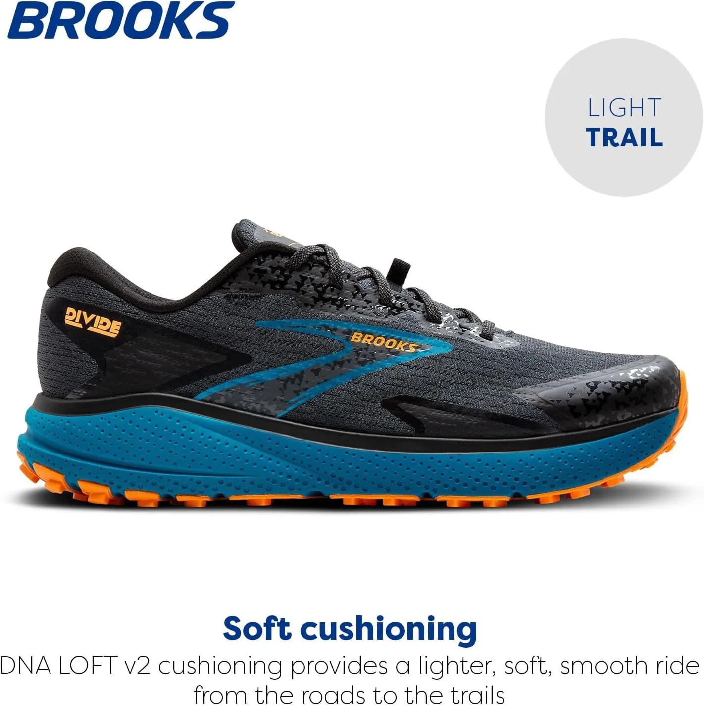 Brooks Men’s Divide 5 Trail Running Shoe