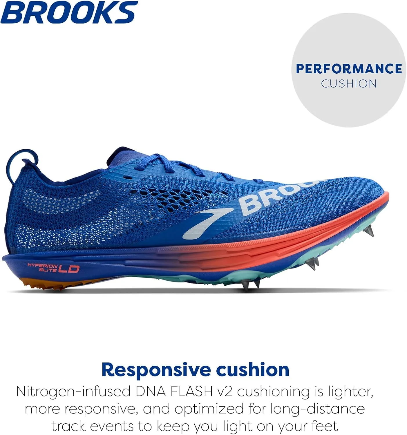 Brooks Men’s Hyperion Elite LD, Long Distance Track Running Shoe