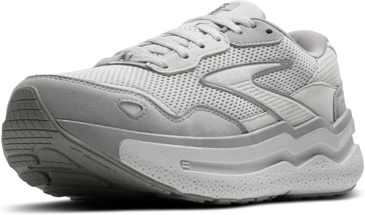 Brooks Women's Ghost Max Suede/Leather Neutral Running & Walking Shoe