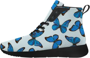 Butterfly Shoes for Women High Top Sneakers Running Waking Shoes Gifts for Mom Girlfriend
